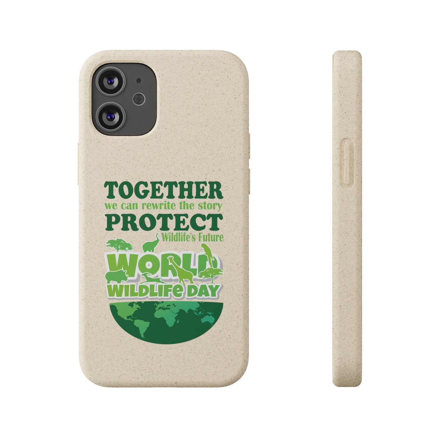 Eco-Friendly Biodegradable Phone Cases for Wildlife Day - Protect Our Planet