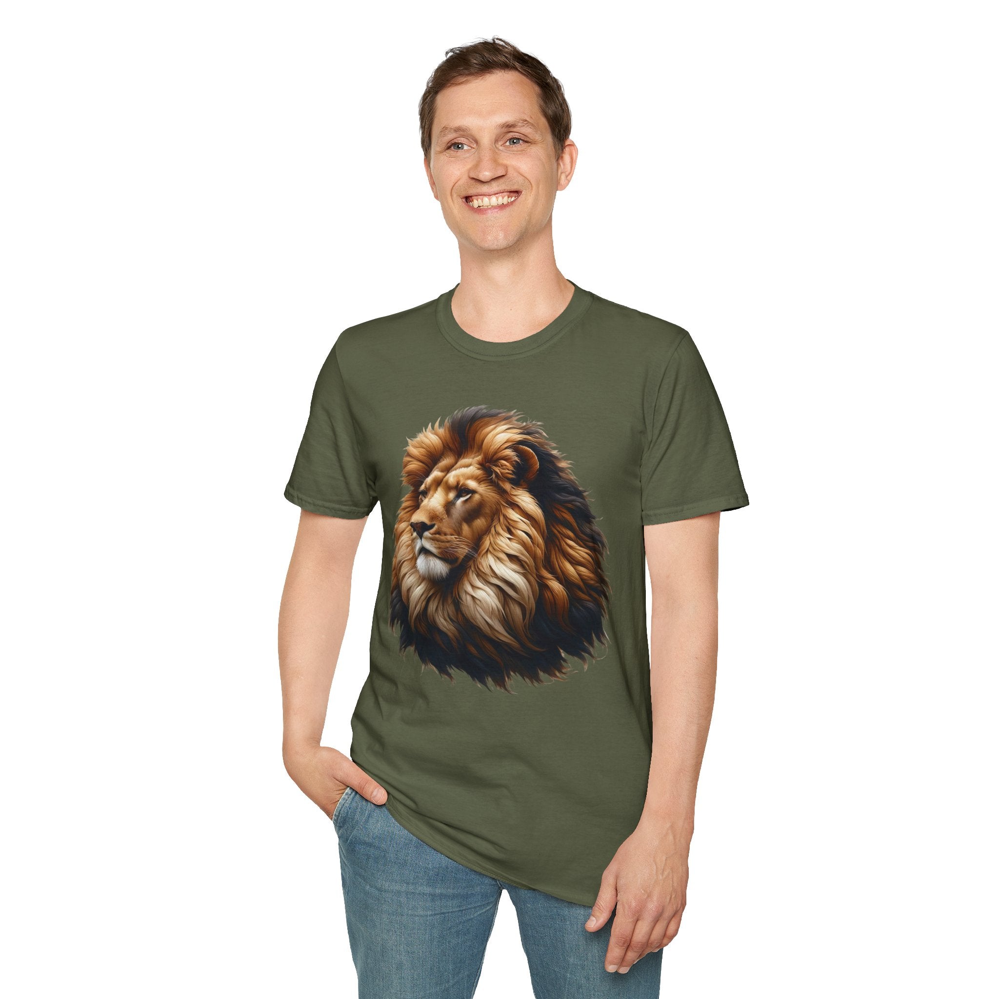 Wildlife Lovers Lion Unisex T-Shirt