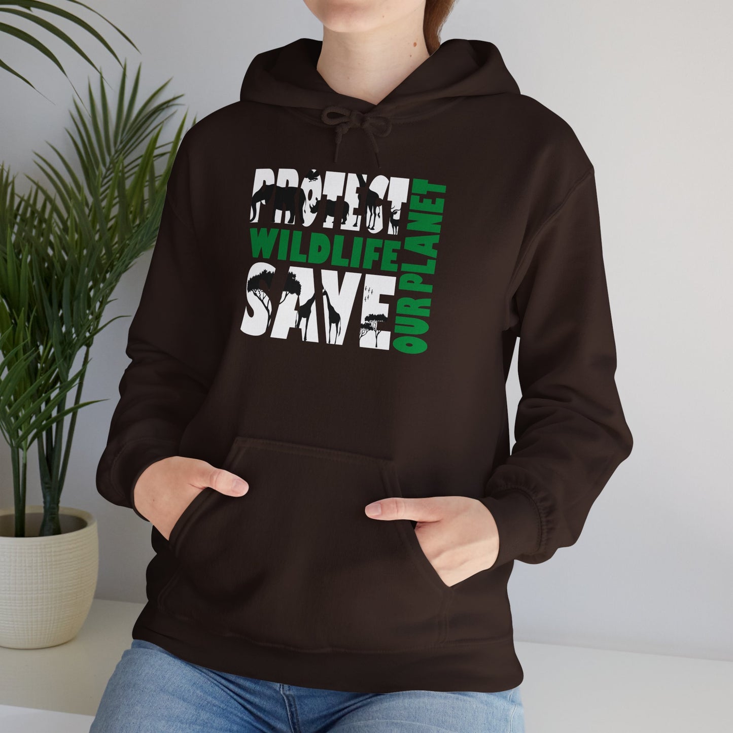 Wildlife Awareness Hooded Sweatshirt