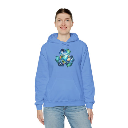 Recycle Symbol Eco Desogn Hoodie