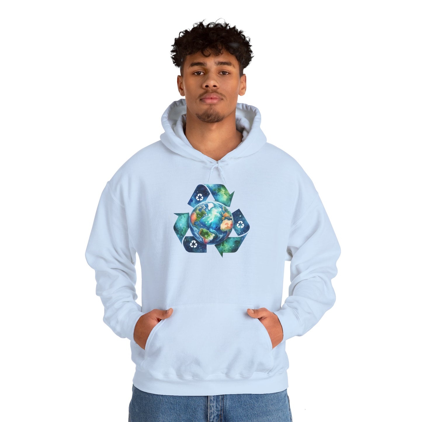 Recycle Symbol Eco Desogn Hoodie