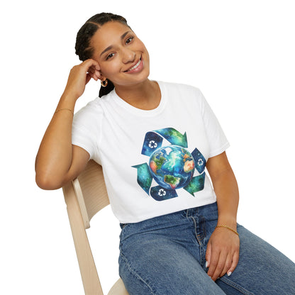 Recycle Unisex T-Shirt - Eco-Friendly Lifestyle