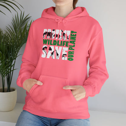 Wildlife Awareness Hooded Sweatshirt