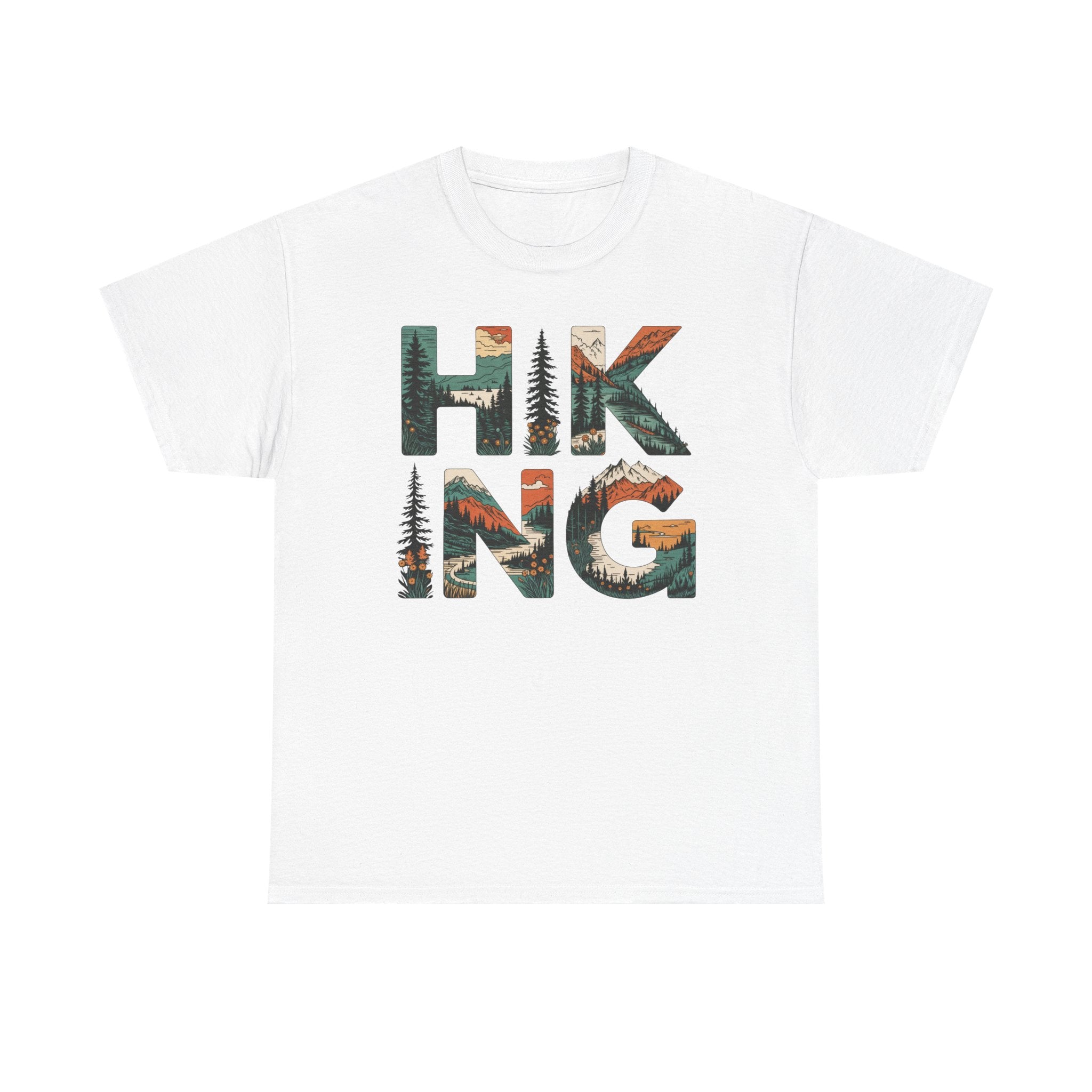 Hiking Adventure Unisex Heavy Cotton Tee