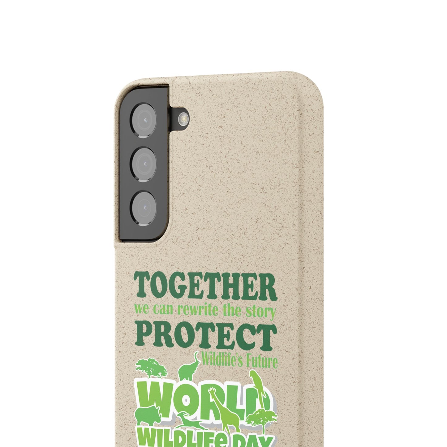 Eco-Friendly Biodegradable Phone Cases for Wildlife Day - Protect Our Planet