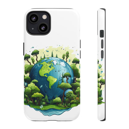 Eco-Friendly Phone Case with Earth Design