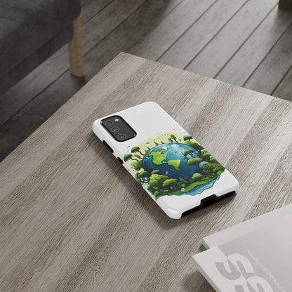 Eco-Friendly Phone Case with Earth Design