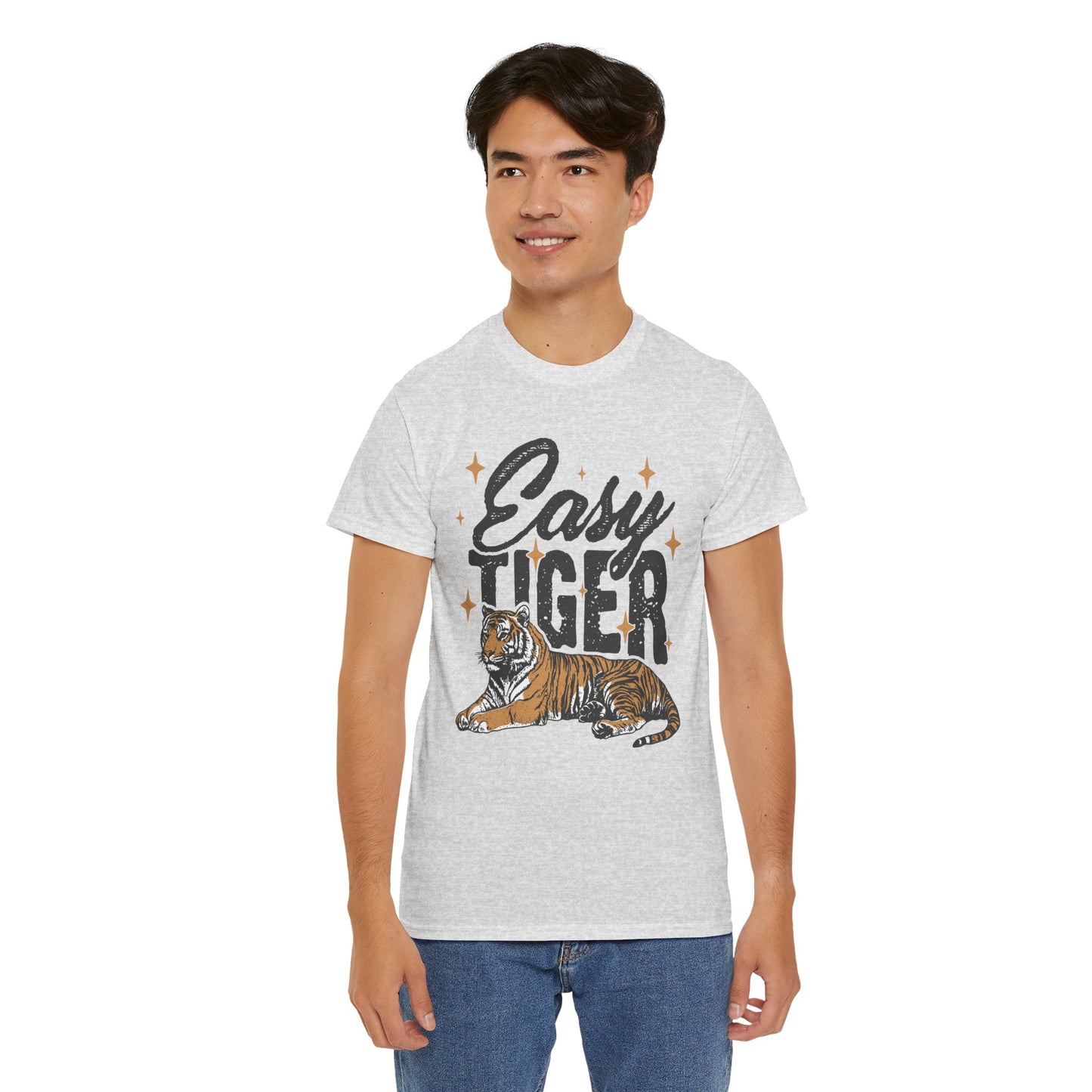 Easy Tiger Tee - Unisex Cotton T-Shirt