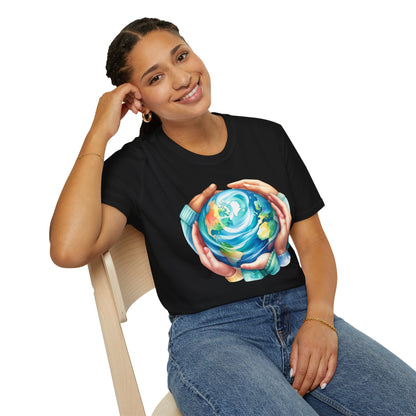 Earth Day Holding Hands T-Shirt
