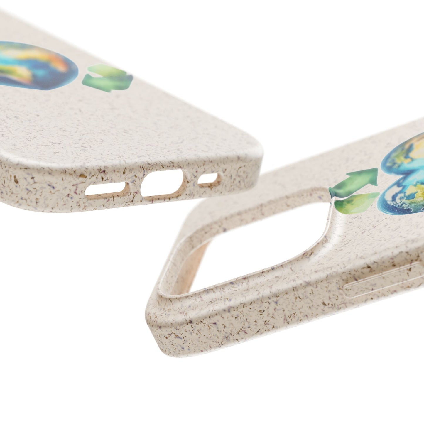 Cute Earth Design - Sustainable Living Biodegradable Phone Case