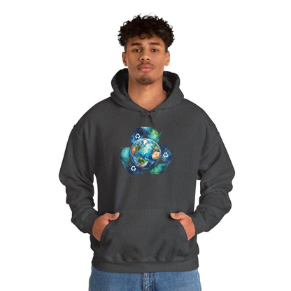 Recycle Symbol Eco Desogn Hoodie