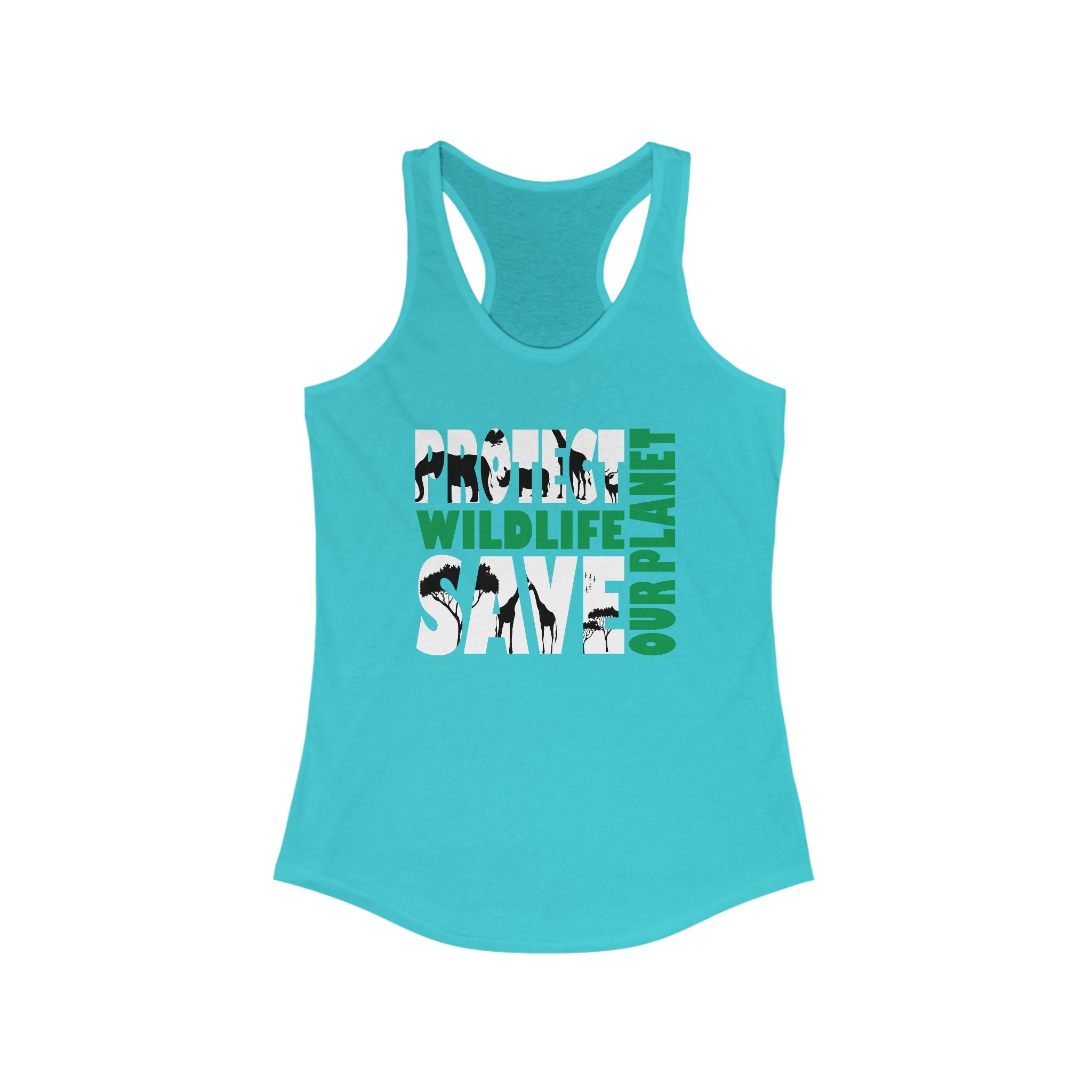 Wildlife Awareness save the Planet Women's Tank Top
