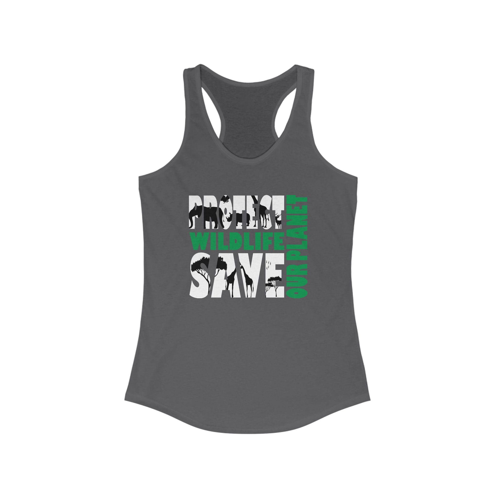 Wildlife Awareness save the Planet Women's Tank Top