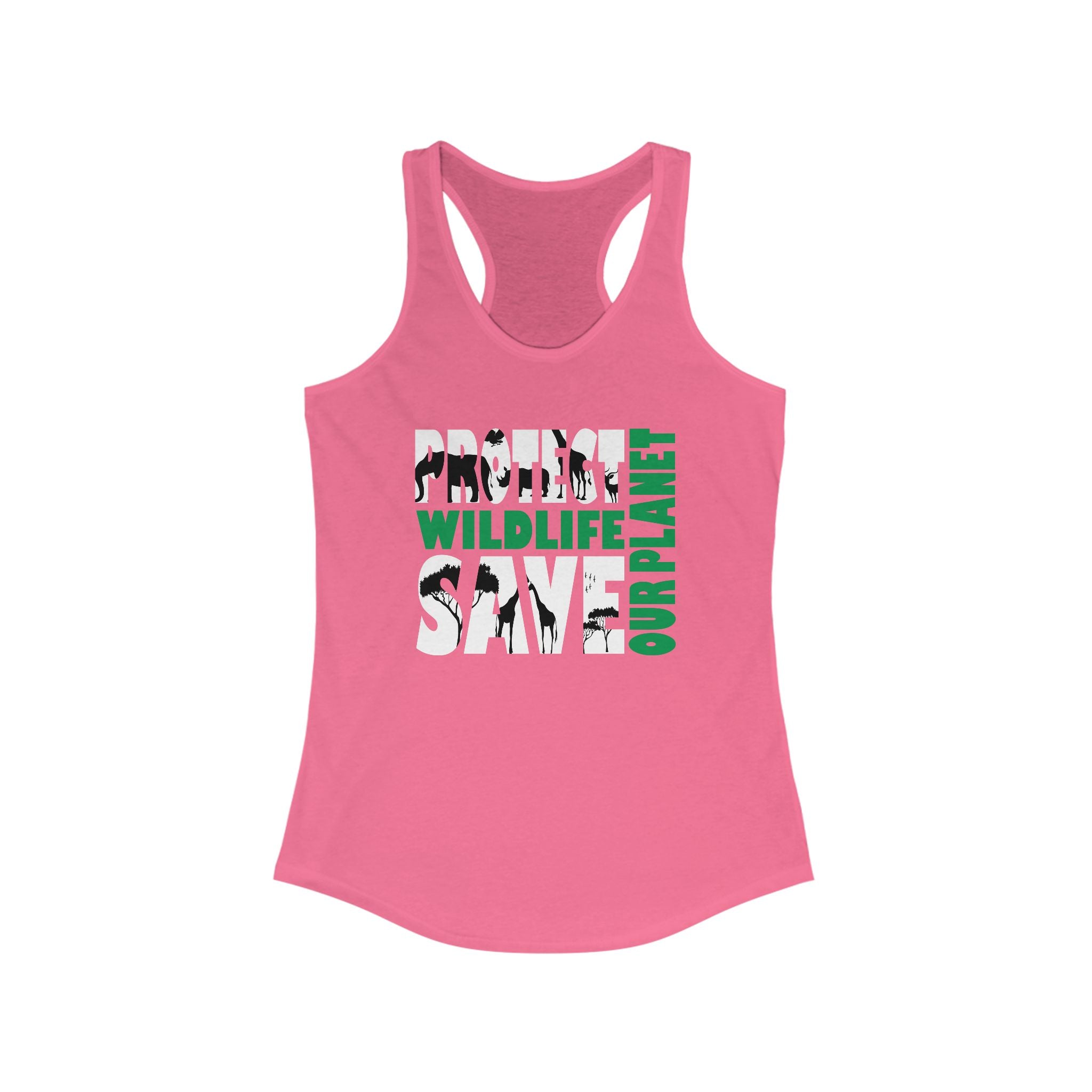Wildlife Awareness save the Planet Women's Tank Top