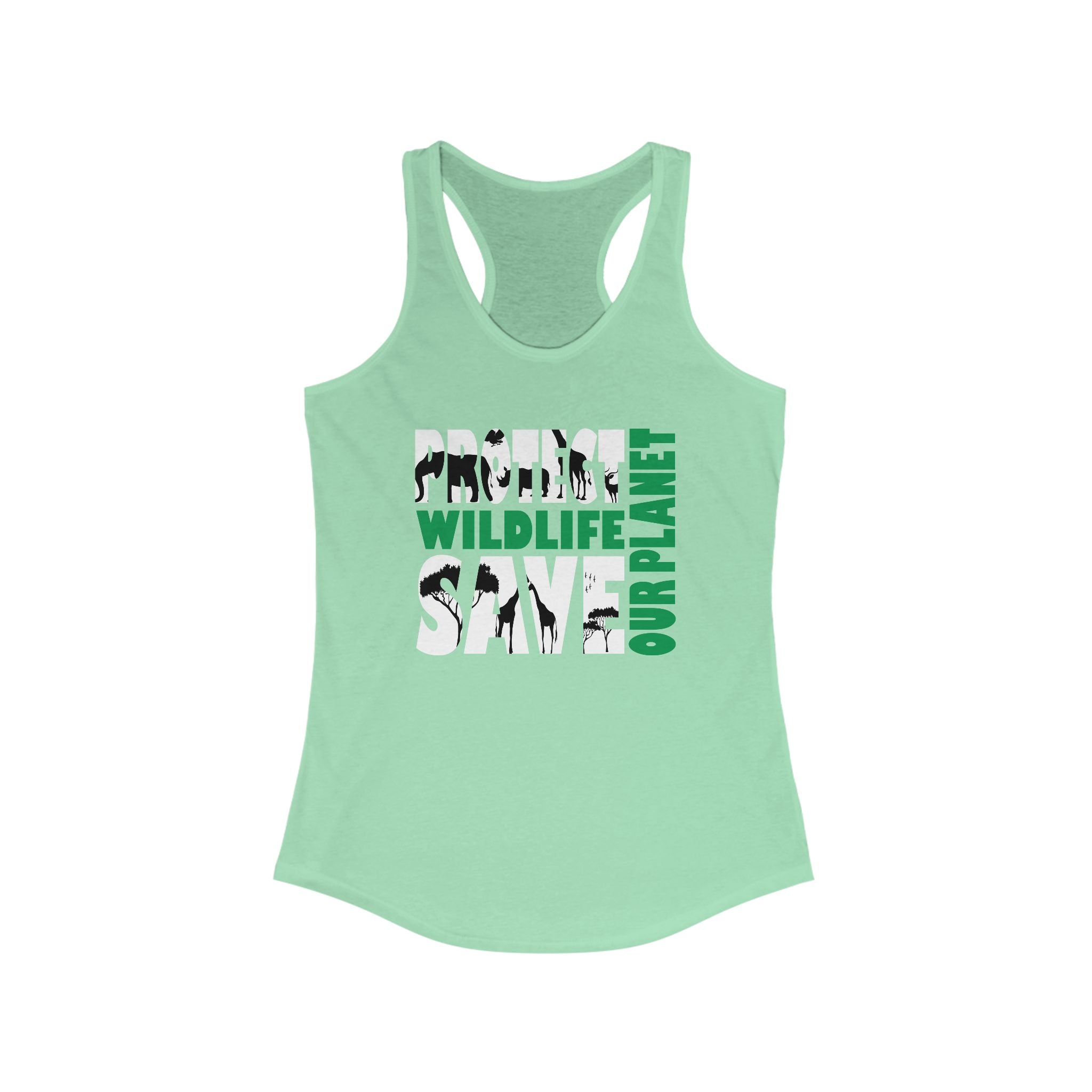 Wildlife Awareness save the Planet Women's Tank Top