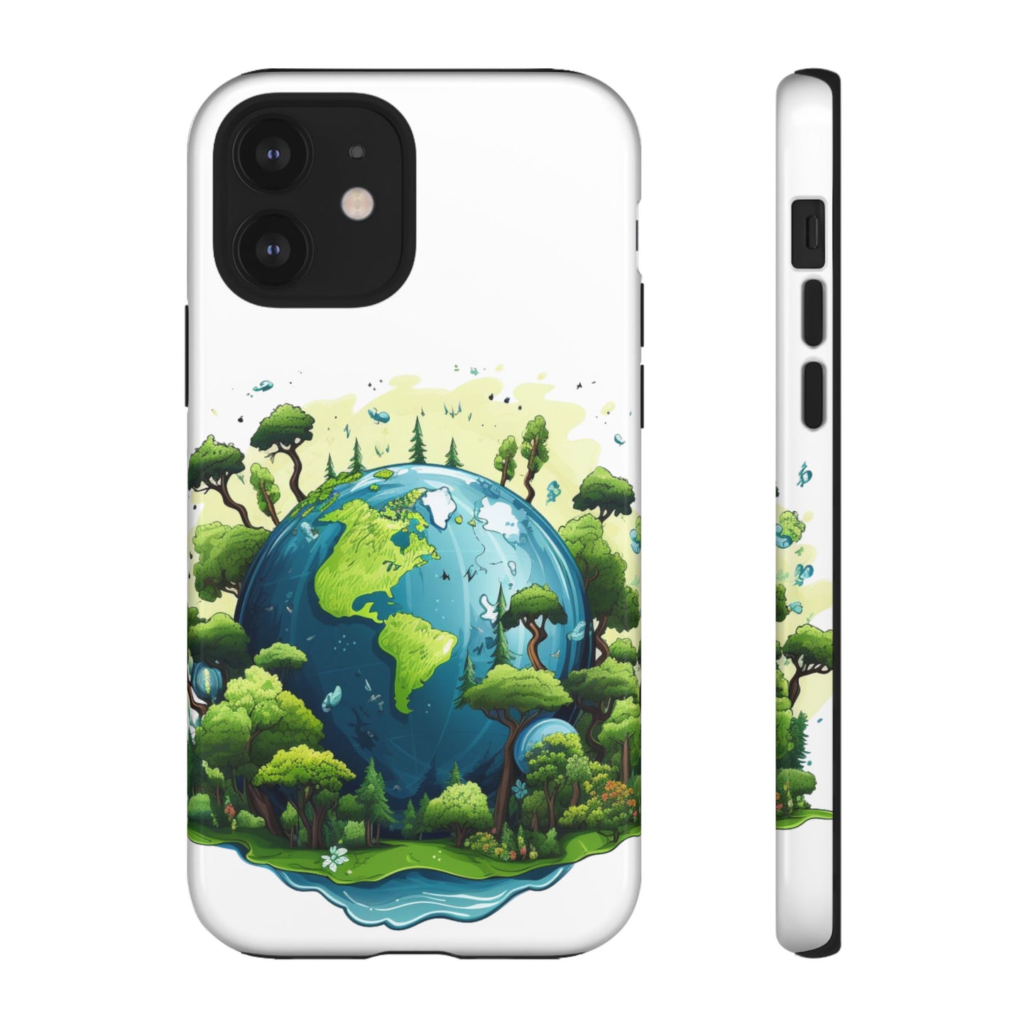 Eco-Friendly Phone Case with Earth Design