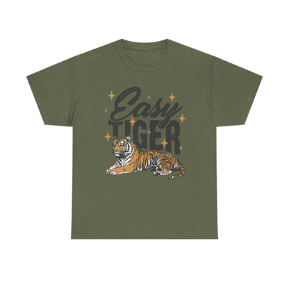 Easy Tiger Tee - Unisex Cotton T-Shirt