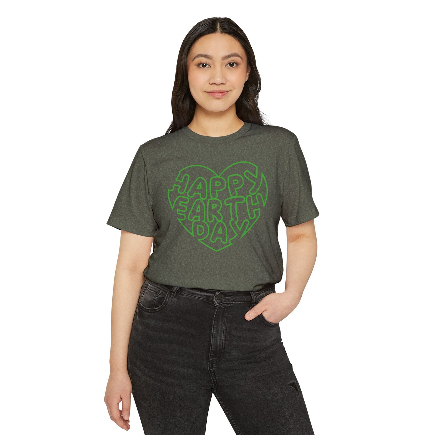 Happy Earth Day Unisex Recycled Organic T-Shirt - Eco-Friendly Apparel