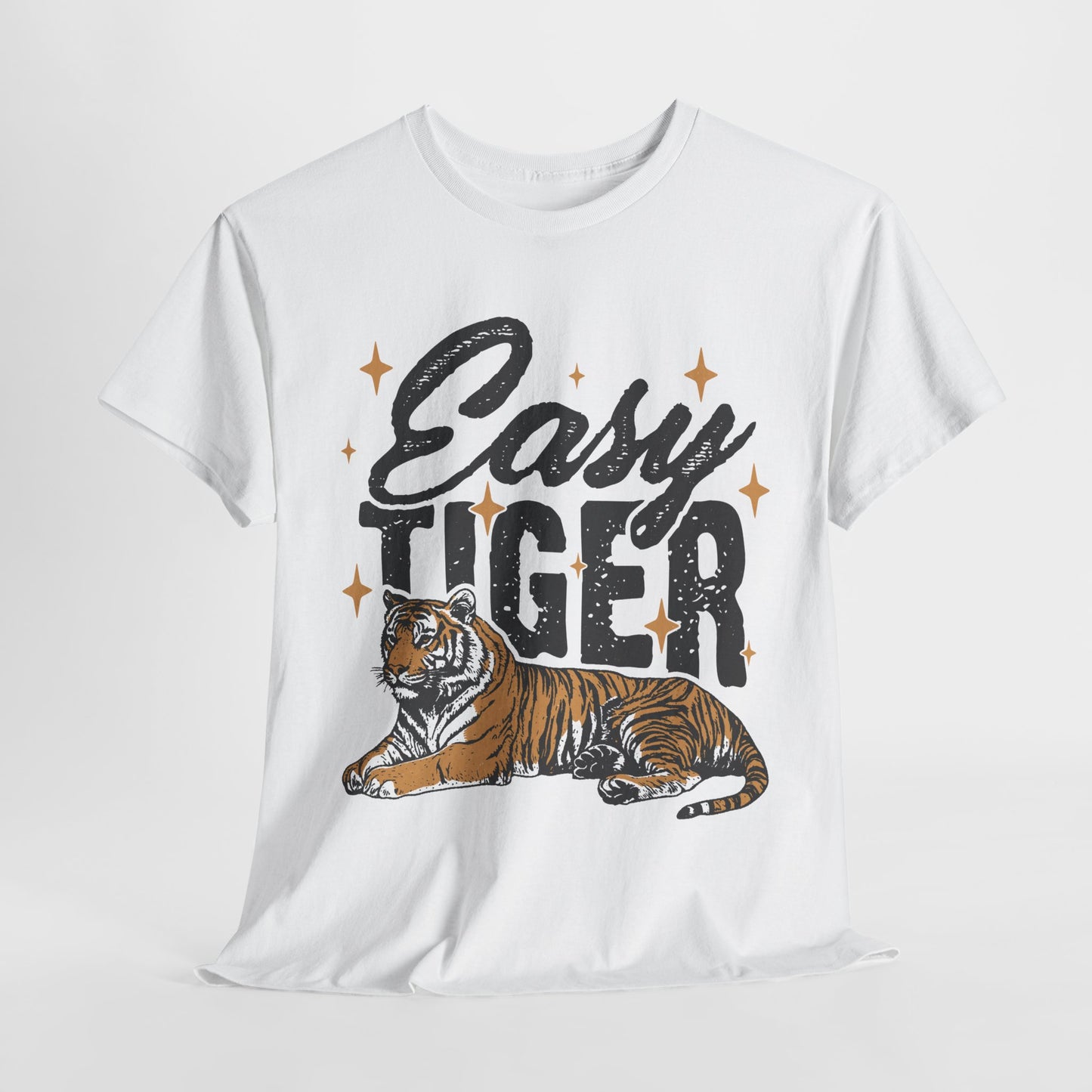 Easy Tiger Tee - Unisex Cotton T-Shirt