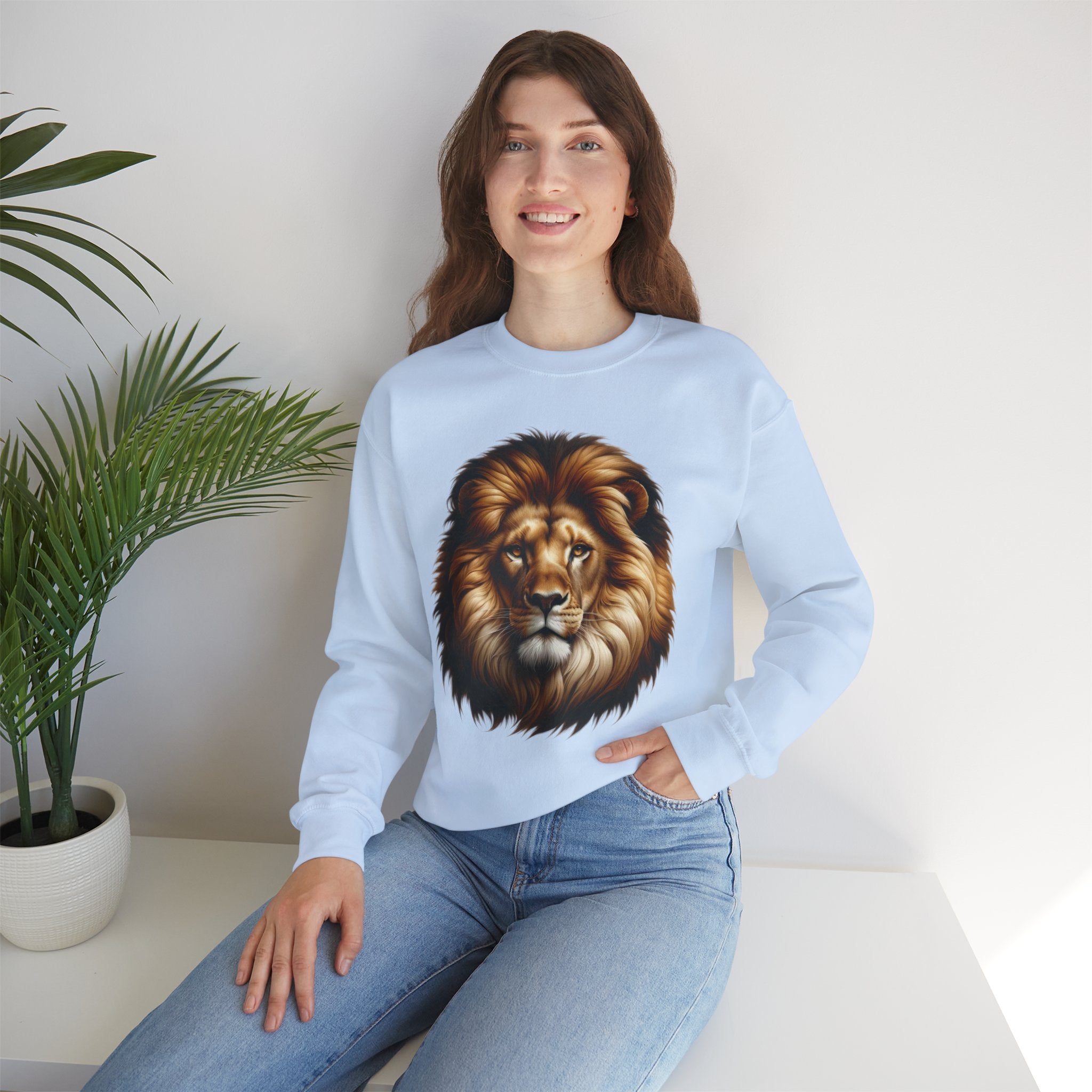 Lion Wildlife Lover Unisex Sweatshirt