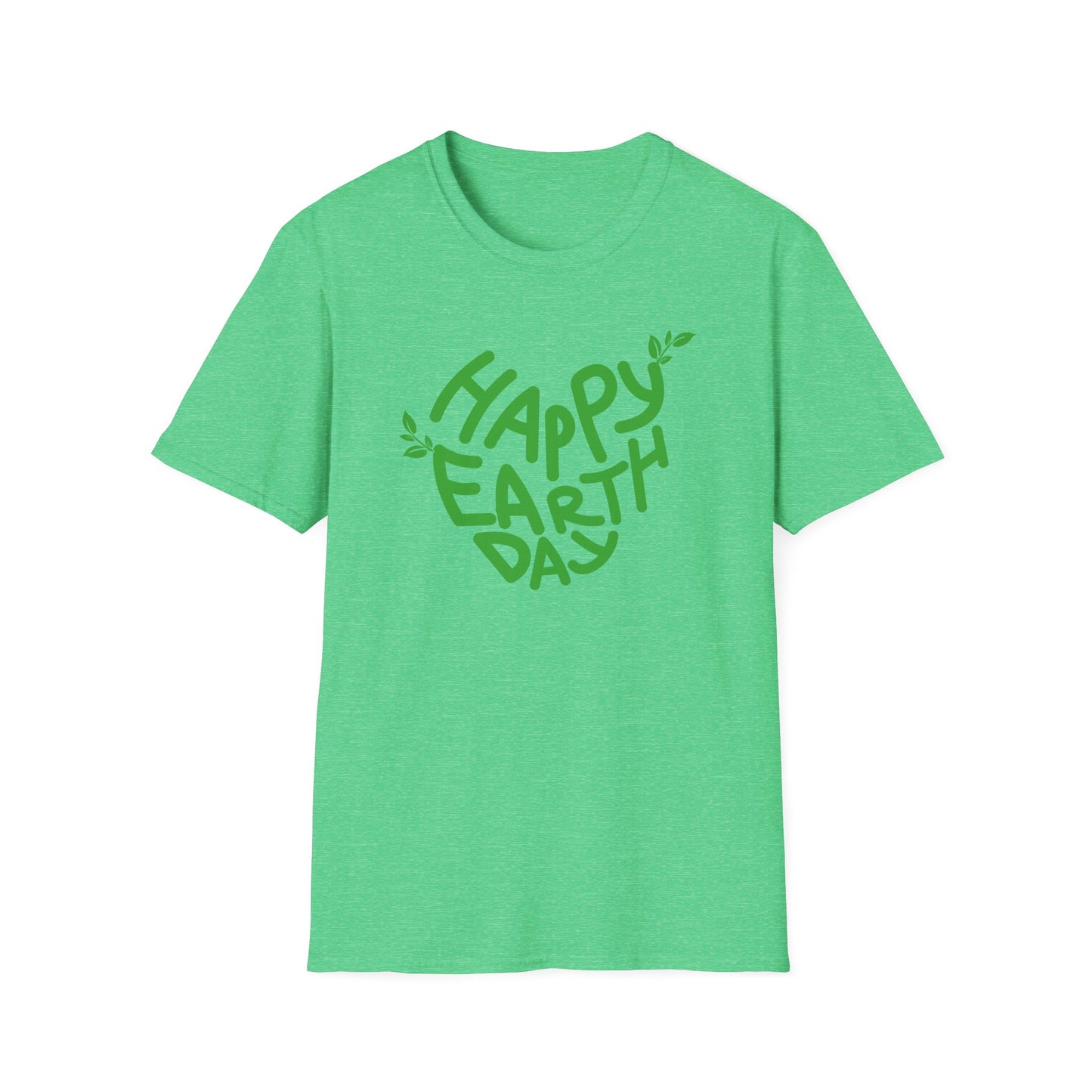 Happy Earth Day Unisex Softstyle T-Shirt - Eco-Friendly Apparel