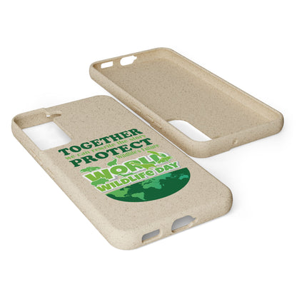 Eco-Friendly Biodegradable Phone Cases for Wildlife Day - Protect Our Planet