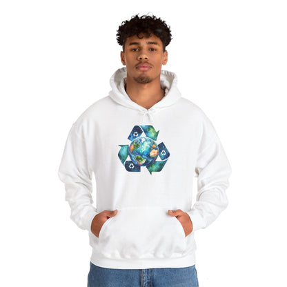 Recycle Symbol Eco Desogn Hoodie