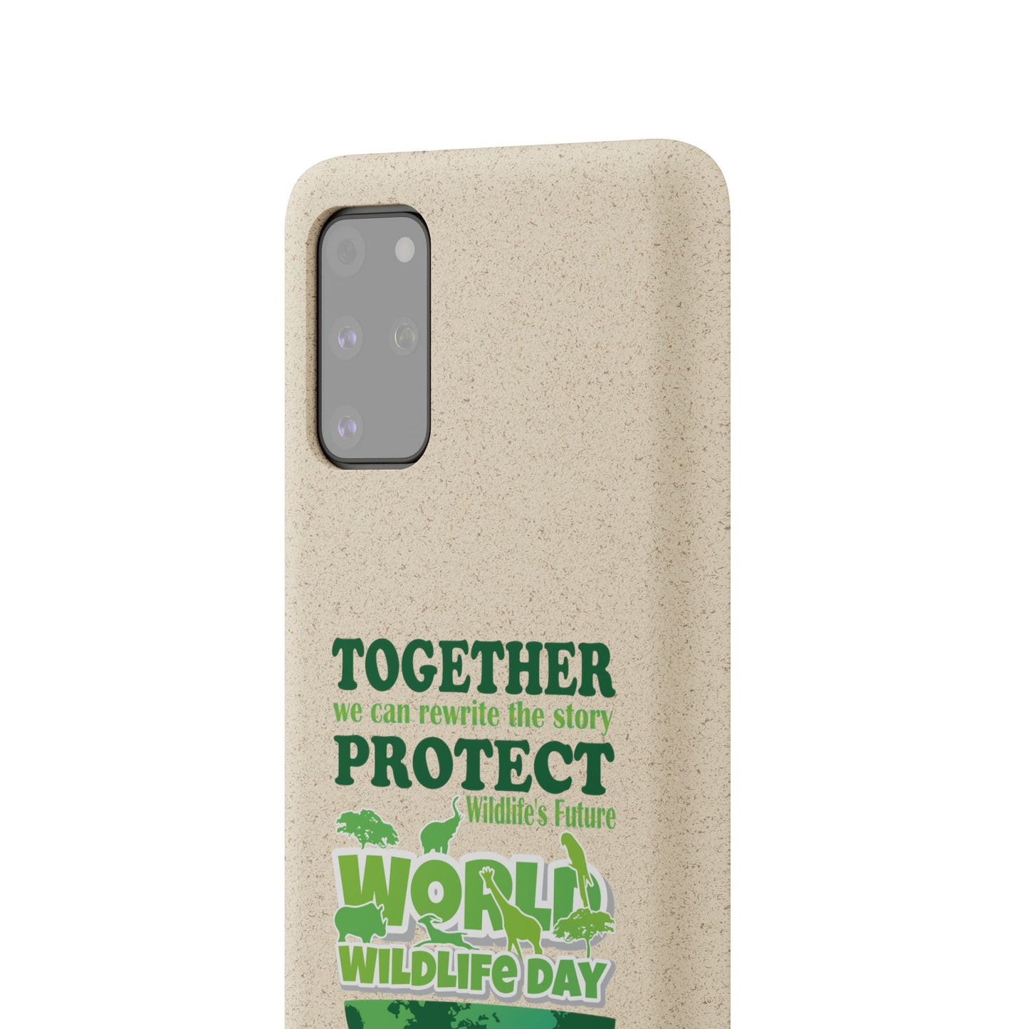 Eco-Friendly Biodegradable Phone Cases for Wildlife Day - Protect Our Planet