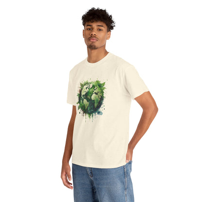 Eco-Friendly World Map T-Shirt - Unisex Tee