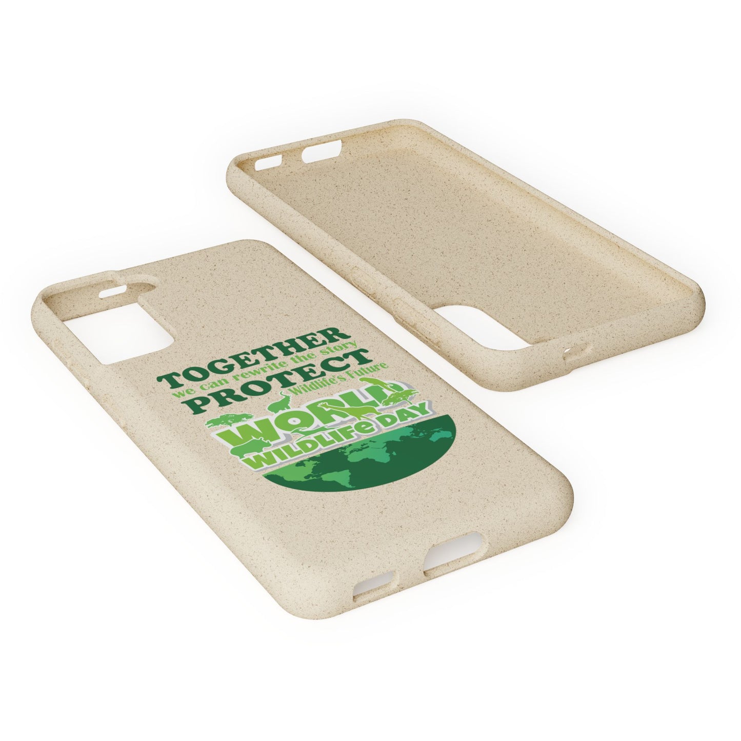 Eco-Friendly Biodegradable Phone Cases for Wildlife Day - Protect Our Planet