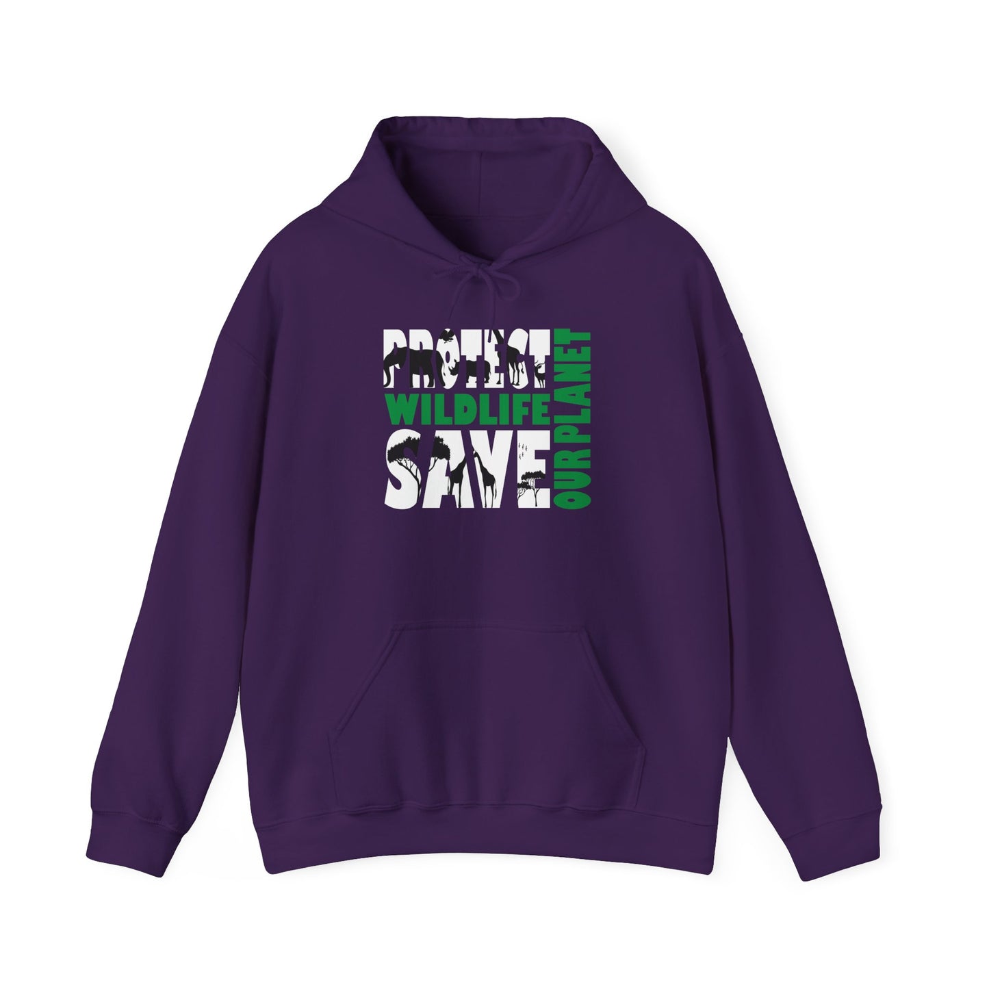 Wildlife Awareness Hooded Sweatshirt