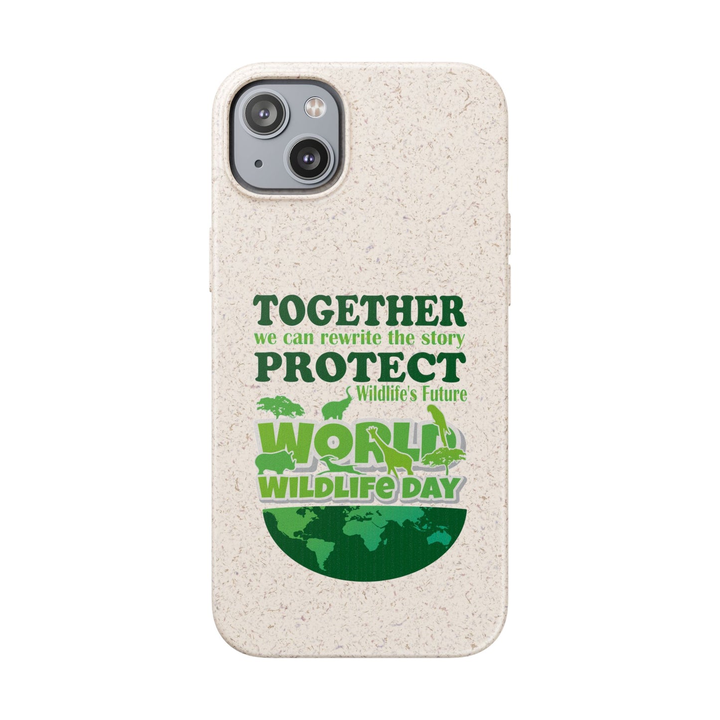 Eco-Friendly Biodegradable Phone Cases for Wildlife Day - Protect Our Planet