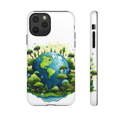 Eco-Friendly Phone Case with Earth Design