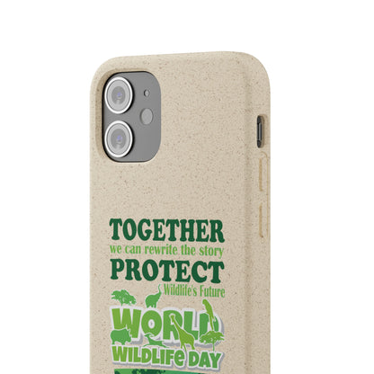 Eco-Friendly Biodegradable Phone Cases for Wildlife Day - Protect Our Planet