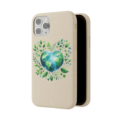 Cute Love Nature Phone case sustainable Biodegradable Phone Case