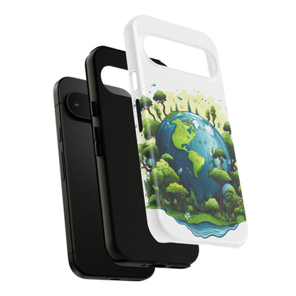 Eco-Friendly Phone Case with Earth Design