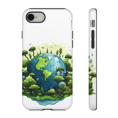 Eco-Friendly Phone Case with Earth Design