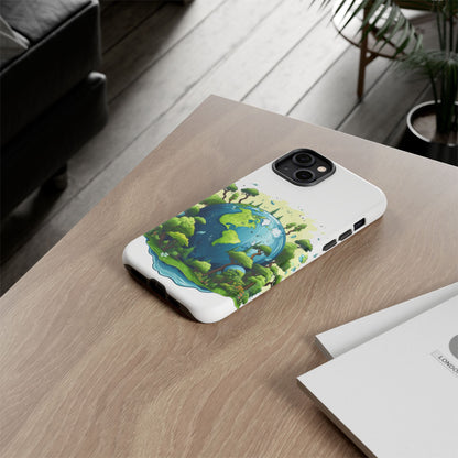 Eco-Friendly Phone Case with Earth Design