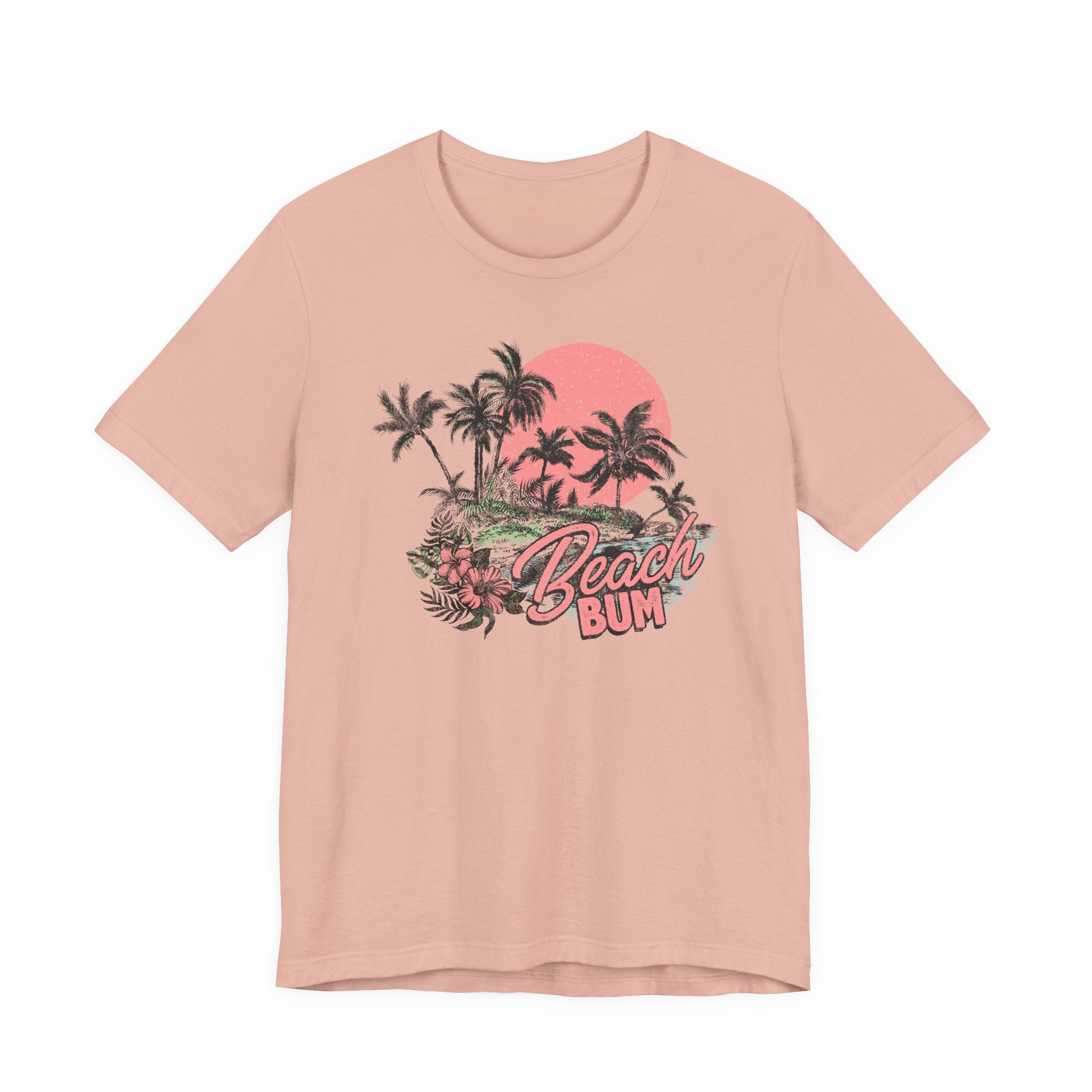 Beach Bum Unisex Short Sleeve Tee - Summer Vibes Shirt