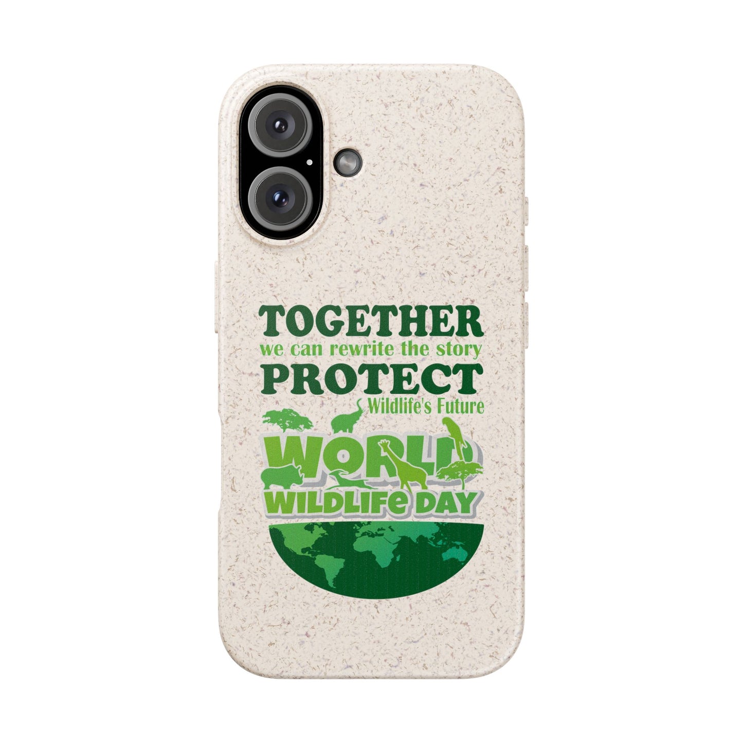 Eco-Friendly Biodegradable Phone Cases for Wildlife Day - Protect Our Planet