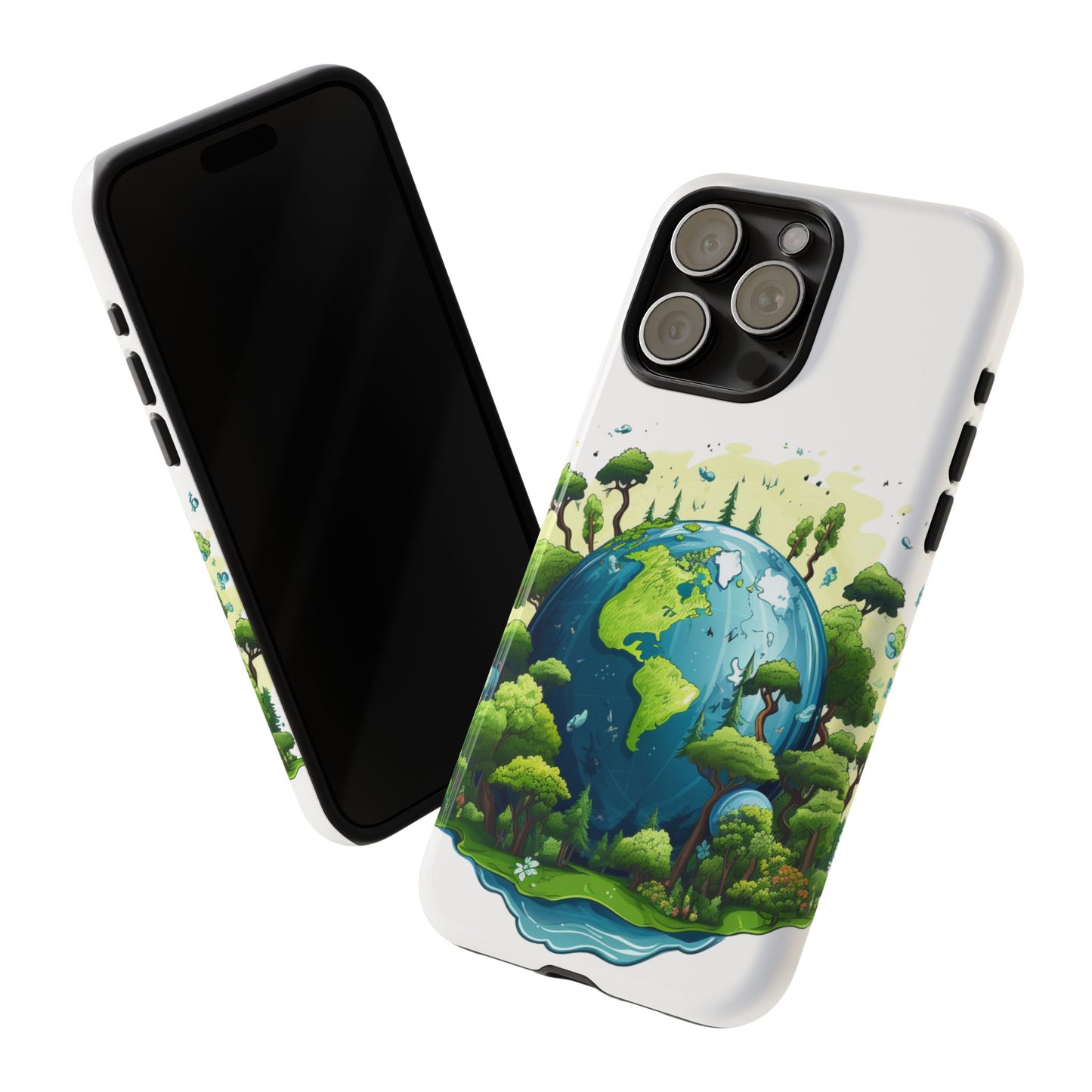 Eco-Friendly Phone Case with Earth Design