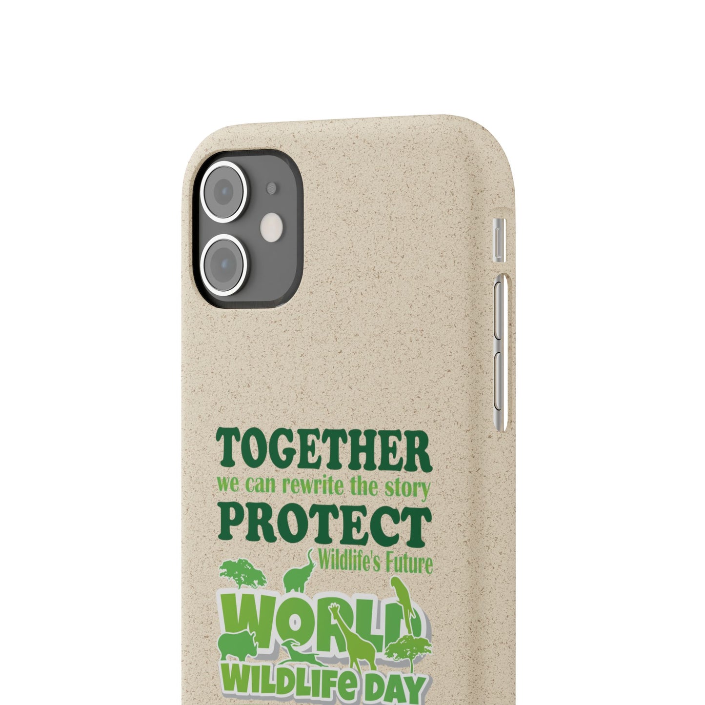 Eco-Friendly Biodegradable Phone Cases for Wildlife Day - Protect Our Planet