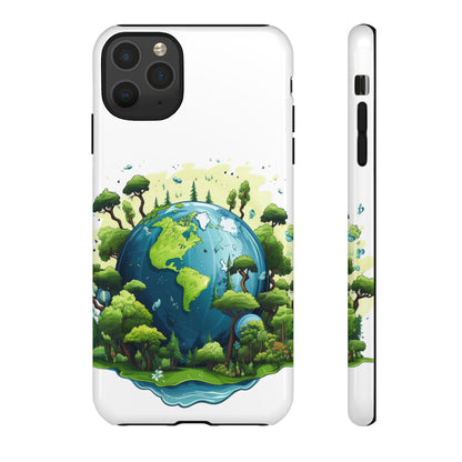 Eco-Friendly Phone Case with Earth Design