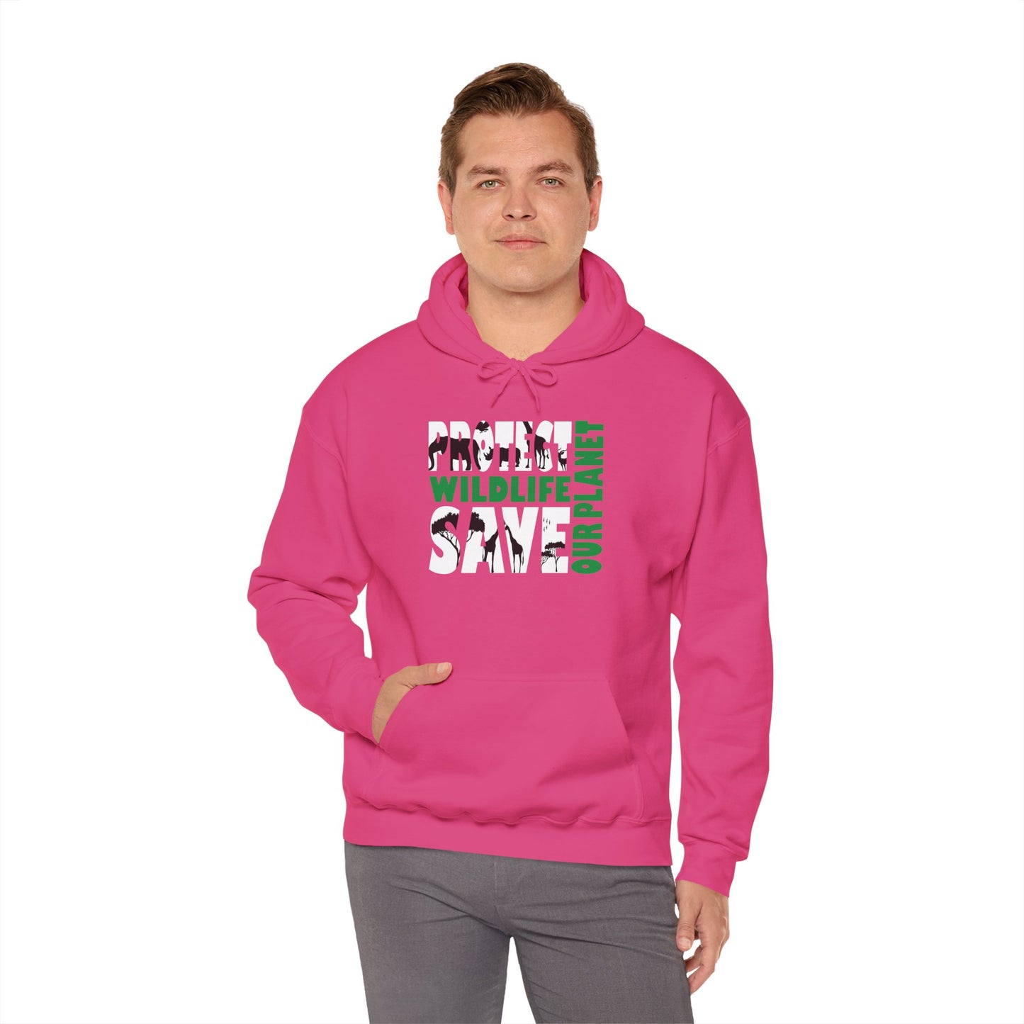 Wildlife Awareness Hooded Sweatshirt