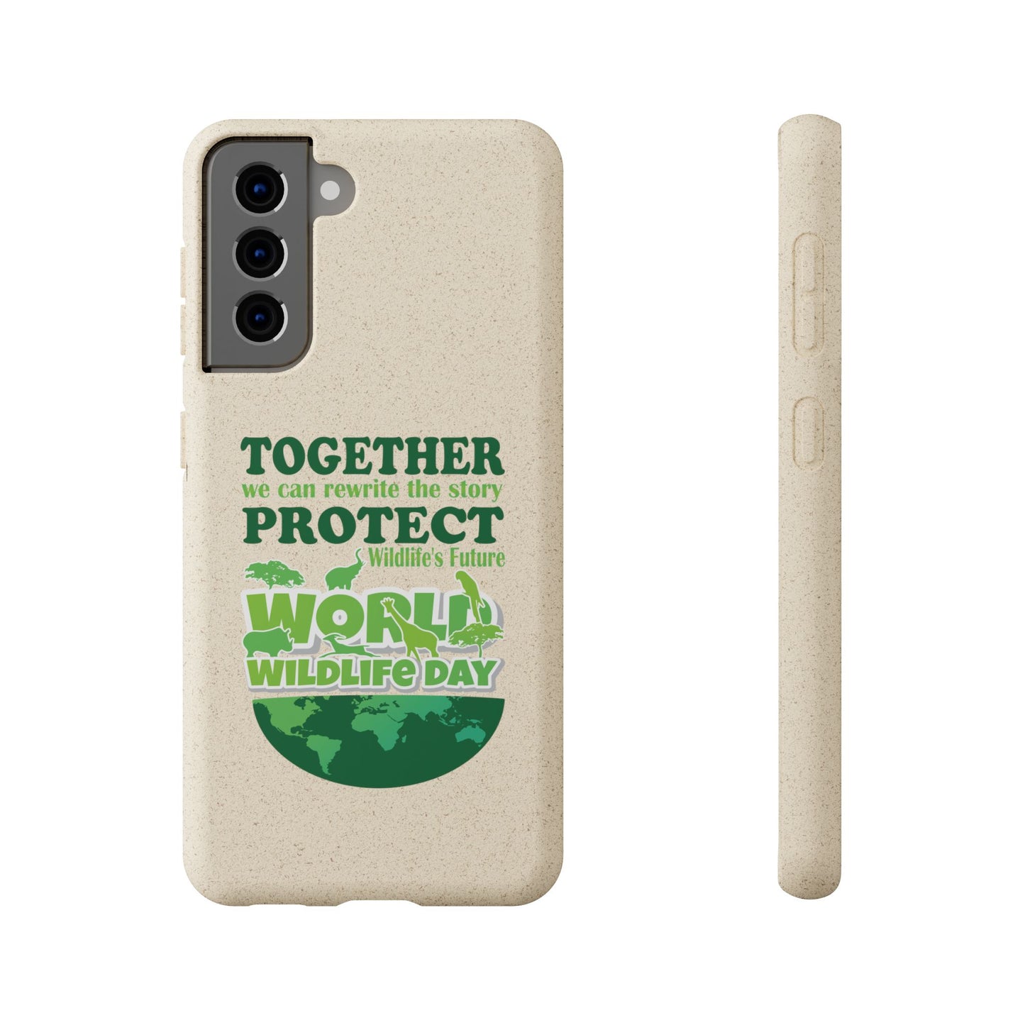 Eco-Friendly Biodegradable Phone Cases for Wildlife Day - Protect Our Planet