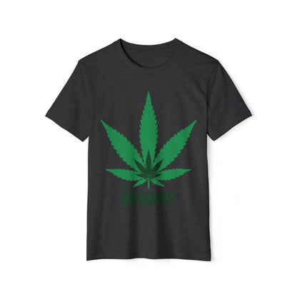 Eco-Friendly Organic T-Shirt with Leaf Design