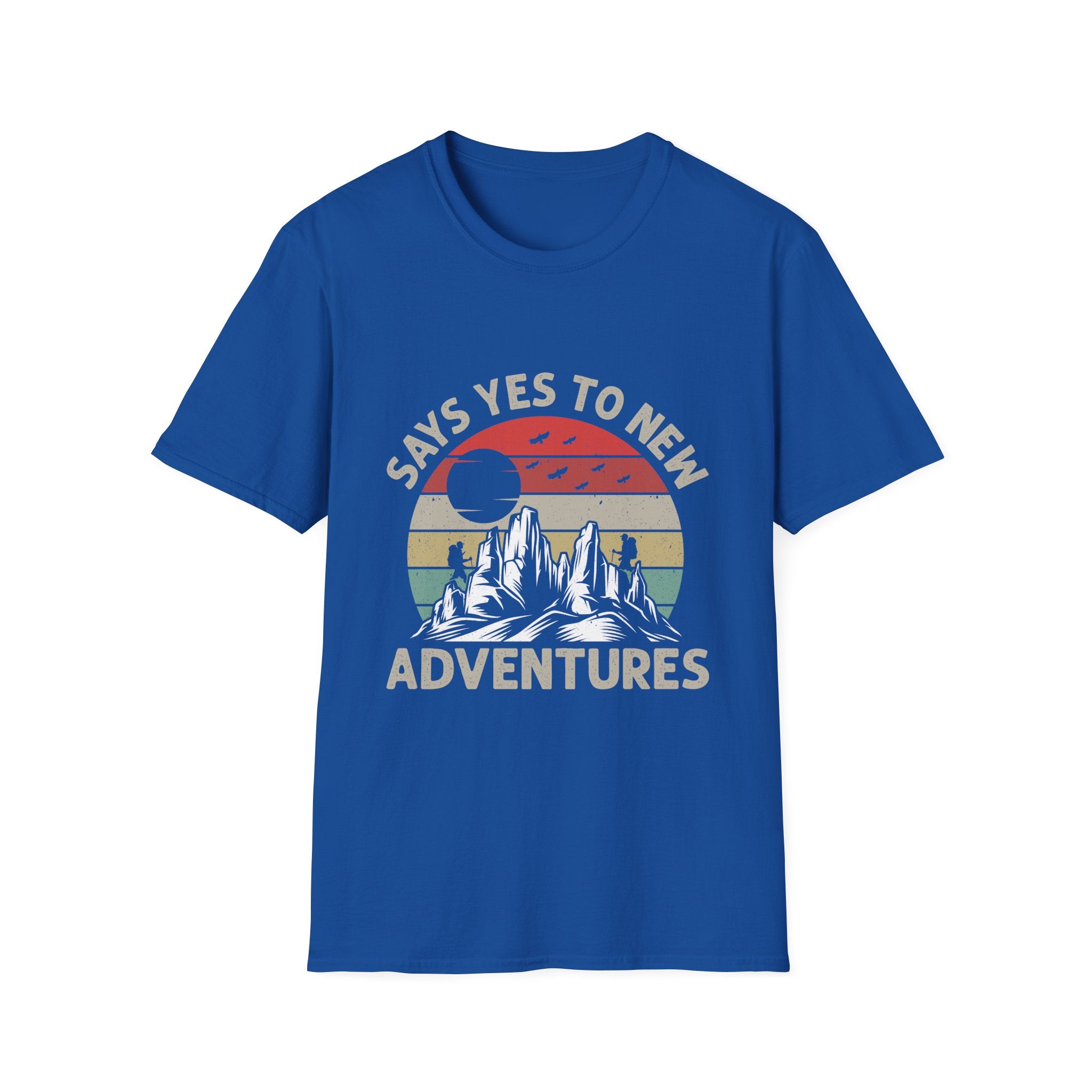 Adventure Spirit Softstyle T-Shirt - Say Yes to New Adventures