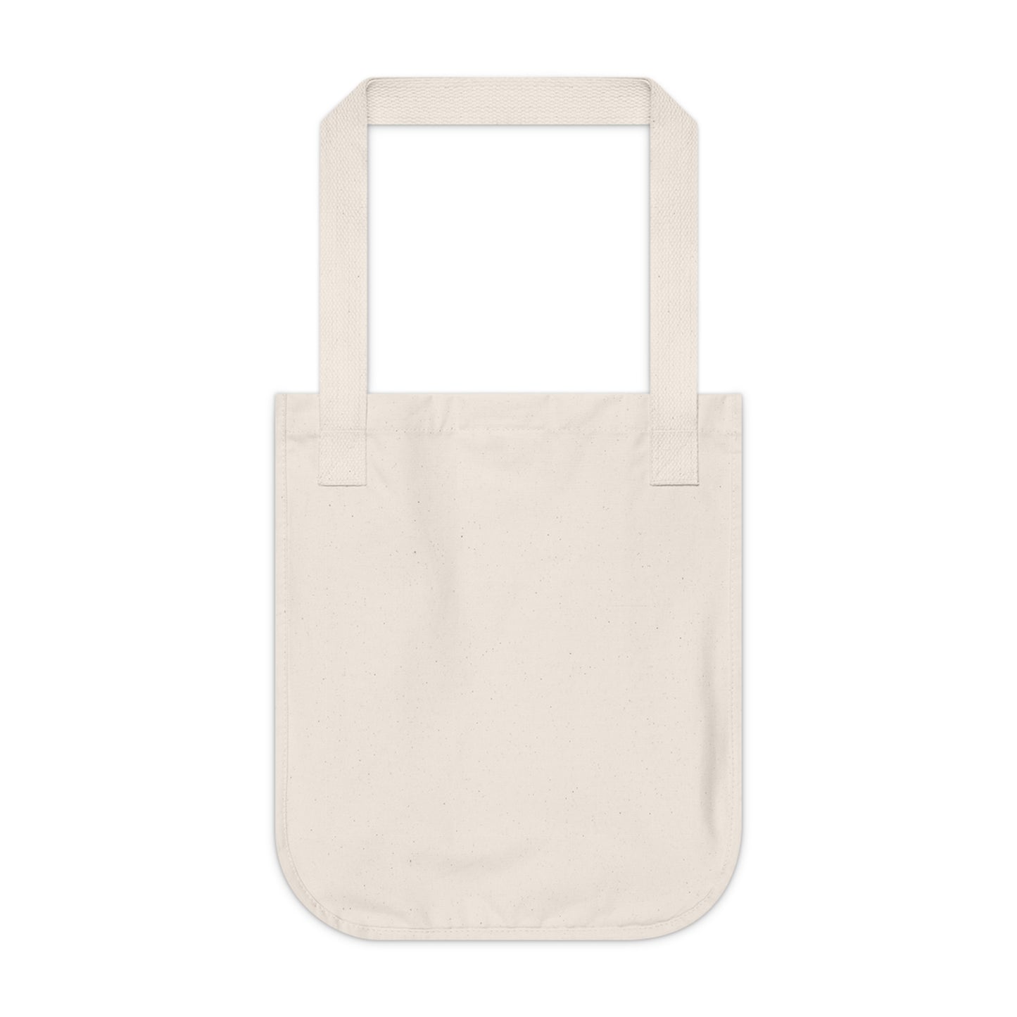 Eco-Friendly Organic Canvas Tote Bag - Recycle the Earth Design