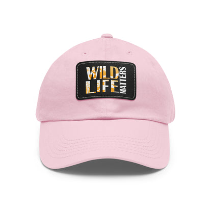 Wildlife Matter Dad Hat with Leather Patch