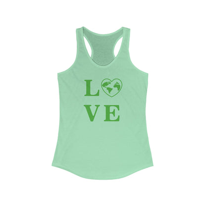 Earth Day Love Women Tank Top
